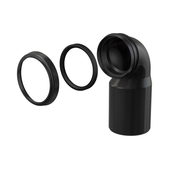 Колено стока Alca PLAST M906 для инсталляии DN90/110 Колено стока Alca PLAST M906 для инсталляии DN90/110