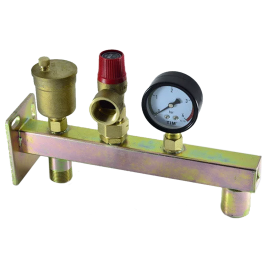 Группа безопасности TIM JH1021-3 с  настен. крепл, с  установки расш. бака   3/4"-3 бар
