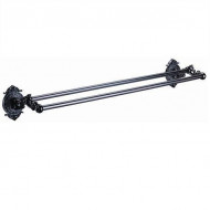 Полотенцедержатель двойной 55 см (13960-2/ VBR)