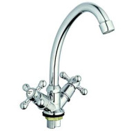 Смеситель G-Lauf JMX4-A605 кухня крест кер. с гайкой Zn/строго 2 шт.