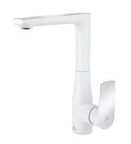 Смеситель KAISER 60044 Atrio для кухни, белый/хром