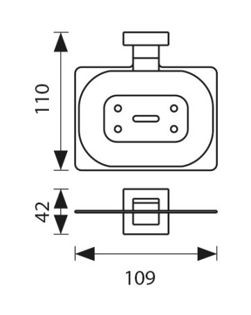 Мыльница KAISER KH-4304 Canon к стене