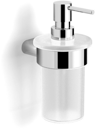 Диспенсер Langberger 24021A для жидкого мыла стеклянный к стене круглый