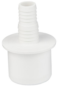 Заглушка WaterMark Ø50 ПП со штуцером белая /9/90 Заглушка WaterMark Ø50 ПП со штуцером белая /9/90