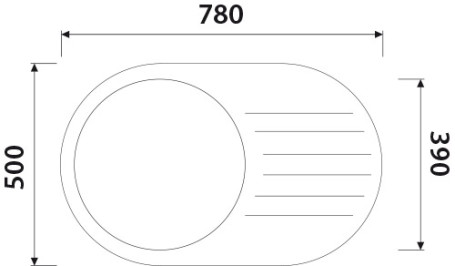 Мойка KAISER KGM-7750-G Гранит