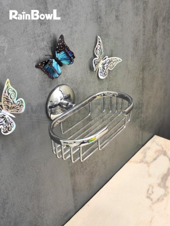 Мыльница Rainbowl OTEL "Эллипс" на держателе (2523)