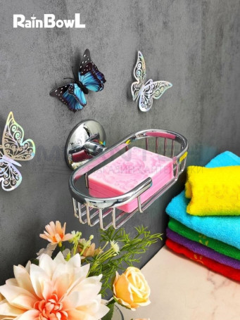 Мыльница Rainbowl OTEL "Эллипс" на держателе (2523)