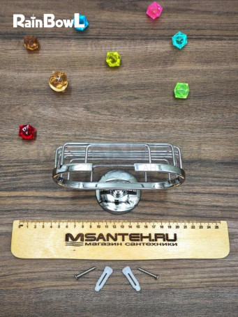 Мыльница Rainbowl OTEL "Эллипс" на держателе (2523)