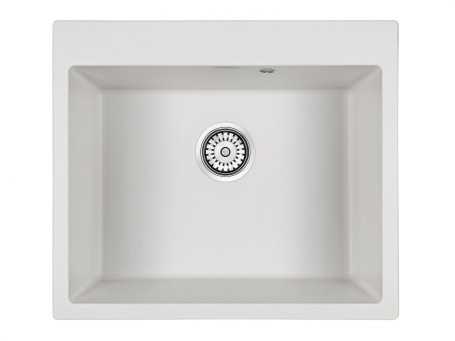 Мойка кварцевая KANTE, PM106052-WH, белый, 600х520 мм, Paulmark