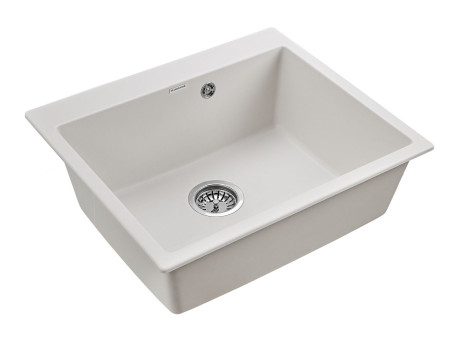Мойка кварцевая KANTE, PM106052-WH, белый, 600х520 мм, Paulmark