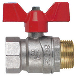 Кран шар. F.I.V (PERFECTA) 1" г/г бабочка