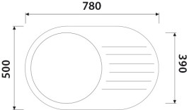 Мойка KAISER KGM-7750-J Гранит