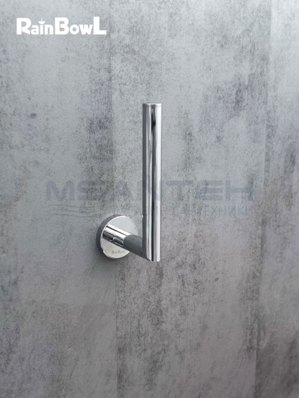 Бумагодержатель Rainbowl 2241-3 LONG для ванной без крышки вертикальный настенный хром