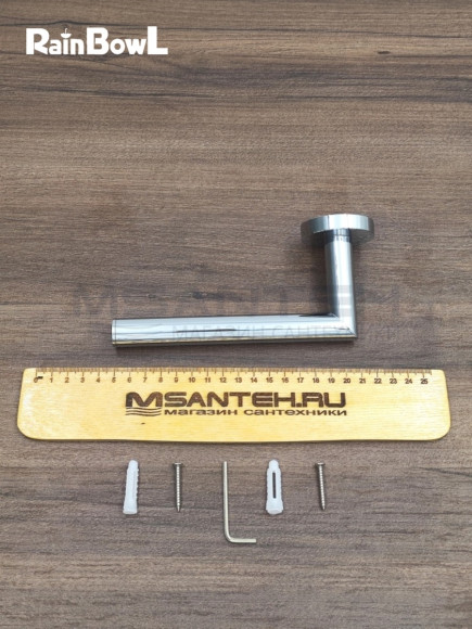 Бумагодержатель Rainbowl 2241-3 LONG для ванной без крышки вертикальный настенный хром