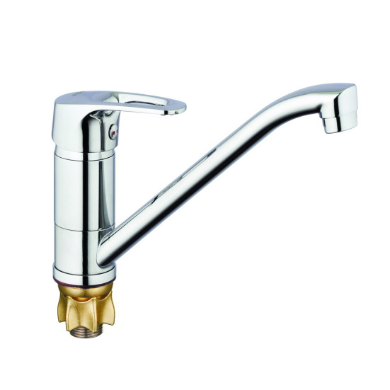 Смеситель G-Lauf 4G4-B018 для кухни Ø40 (15см) с гайкой (латунь) +++