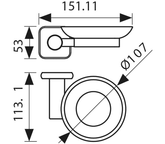 Мыльница KAISER KH-4703 Vera к стене