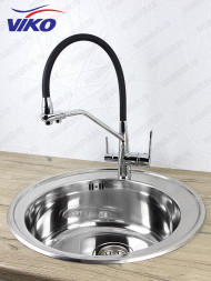 Смеситель для кухни с краном для питьевой воды VIKO V-5512