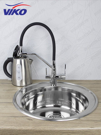 Смеситель для кухни с краном для питьевой воды VIKO V-5512