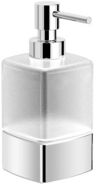 Диспенсер Langberger 11323A для жидкого мыла стеклянный настольный квадратный