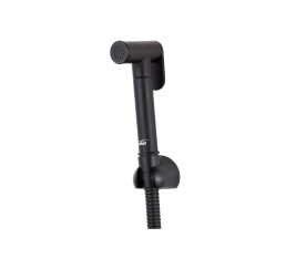 Гигиенический набор VIKO V-0132 (шланг, лейка, держатель) в коробке (латунь) черный матовый 