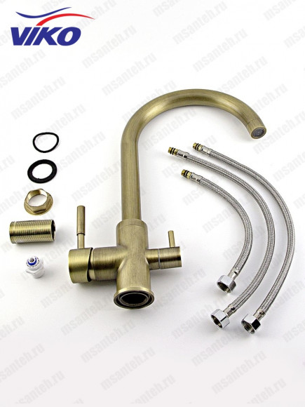 Смеситель для кухни с краном для питьевой воды VIKO V-5164