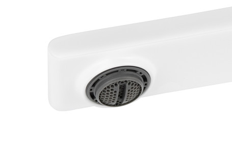 Смеситель KAISER 05511-4 Serio настенный для раковины, белый, картридж 6201