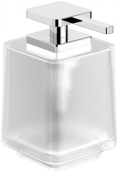 Диспенсер Langberger Дозатор для жидкого мыла стеклянный настольный квадратный 32021A-01-00