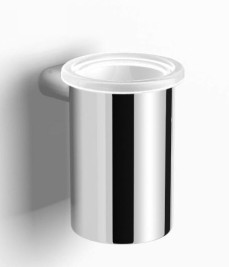 Стакан Langberger хромированный к стене круглый 24011B