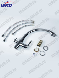 Смеситель для кухни с краном для питьевой воды VIKO V-5204