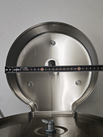 Диспенсер AXENT AX-010 для туалетной бумаги в больших рулонах, диаметр 25 см, (нержавейка)