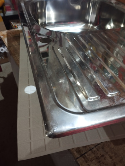 Уценка 1 Мойка KAISER KSS-7850R из нержавейки левое крыло