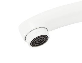 Смеситель KAISER 55244-4 County для кухни, белый матовый