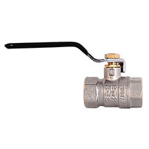 Кран шаровый WaterMark Wm101-1 1/4 г/г 1-1/4", черная ручка