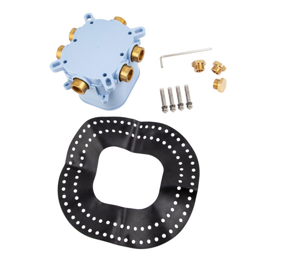 Смеситель KAISER 08077 Areva с термостатом, скрытого монтажа Смеситель KAISER 08077 Areva с термостатом, скрытого монтажа