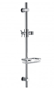 Душевая стойка KAISER R-0080, с мыльницей, 710х170х135 мм, Хром Душевая стойка KAISER R-0080, с мыльницей, 710х170х135 мм, Хром