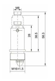 Внутренний механизм KAISER 0824 для донного клапана клик-клак