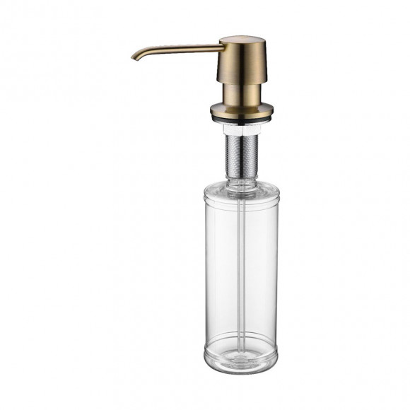 Дозатор для жидкого мыла SAUBER, D001-BR, бронза, Paulmark