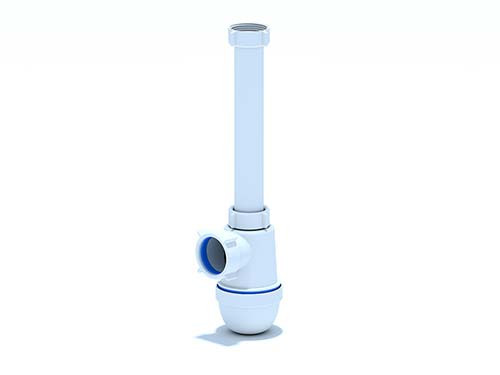 Сифон АНИ Пласт С1020 1-1/4" х 40 без выпуска