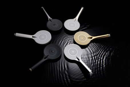 Душевая лейка KAISER SH-091 3-х позиционная 120х253 мм белая