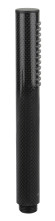 Душевая лейка KAISER SH-025 из углеволокна, Ø25x228, карбон, Чёрный матовый
