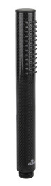Душевая лейка KAISER SH-025 из углеволокна, Ø25x228, карбон, Чёрный матовый