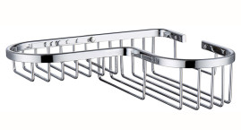 Полка KAISER KH-5030 настенная, угловая, бронзовый 215*235*60