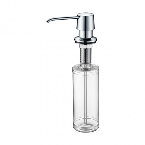 Дозатор для жидкого мыла SAUBER, D001-CR, хром, Paulmark