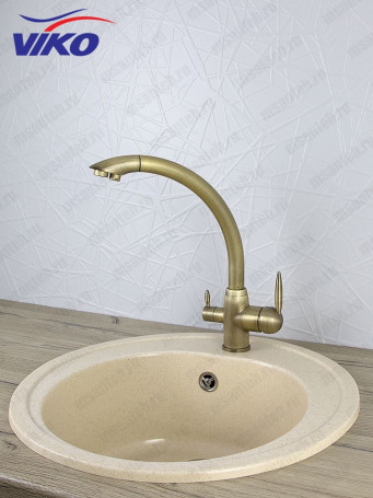 Смеситель для кухни с краном для питьевой воды VIKO V-5264