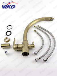Смеситель для кухни с краном для питьевой воды VIKO V-5264
