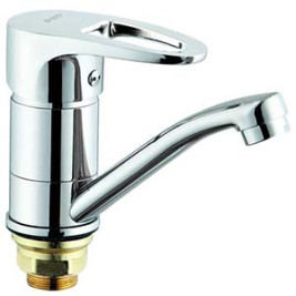 Смеситель G-Lauf 4G4-B180 для кухни Ø40 (15см) с гайкой (латунь) +++