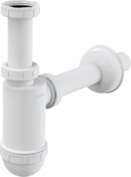Сифон AlcaPlast A430 для умывальника Ø32 c накид. гайкой 5/4"