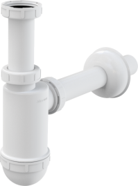 Сифон AlcaPlast A430 для умывальника Ø32 c накид. гайкой 5/4"
