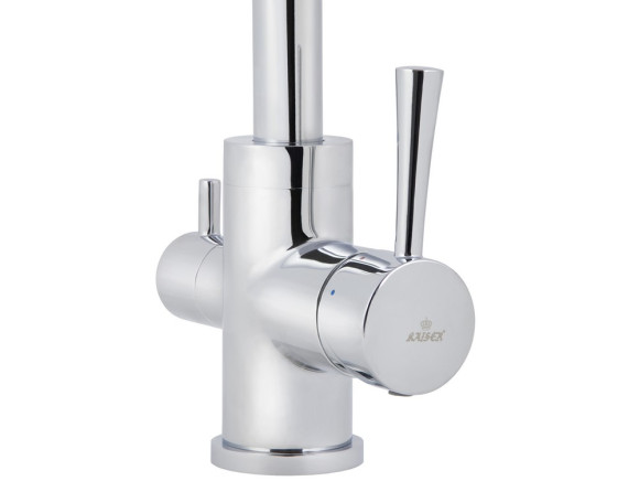 Смеситель KAISER 26044 Merkur для кухни, с краном для питьевой воды, хром
