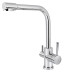 Смеситель KAISER 26044 Merkur для кухни, с краном для питьевой воды, хром